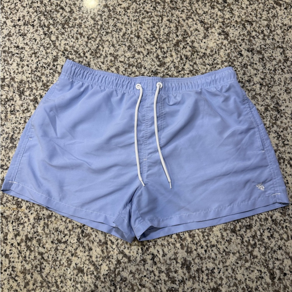 Light Blue Men’s Swimming Shorts